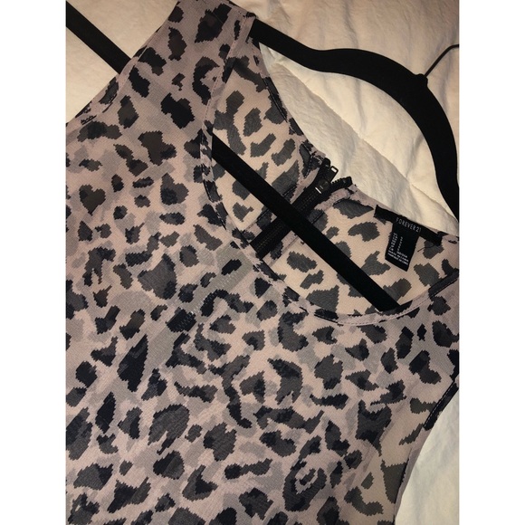 Cheetah Print Tank // F21 - Picture 2 of 2